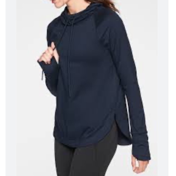 Athleta Uptempo Hoodie in Blue‎ Heather Size XS - Picture 1 of 10
